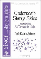 Underneath Starry Skies SATB choral sheet music cover